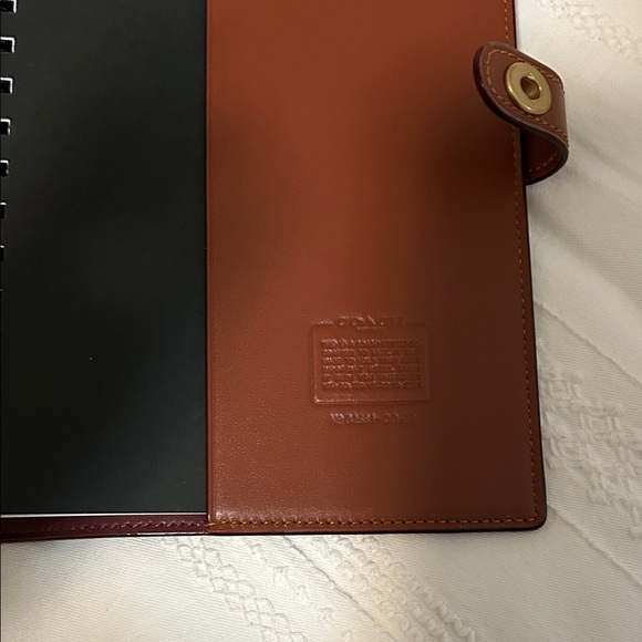 Coach Notebook in Signature Canvas with the Holiday Train motif - Picture 4 of 8